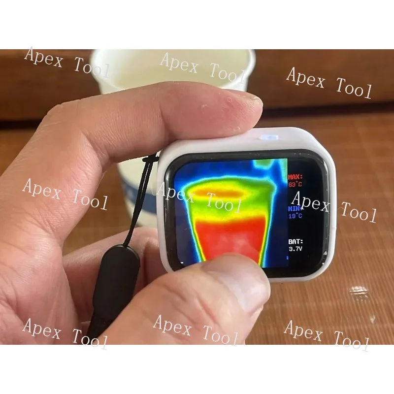 Underfloor Heating Thermal Detector - 320×240のタッチスクリーンを搭載した小型携帯型熱画像暗視装置。床暖房の温度や漏れを検知可能。