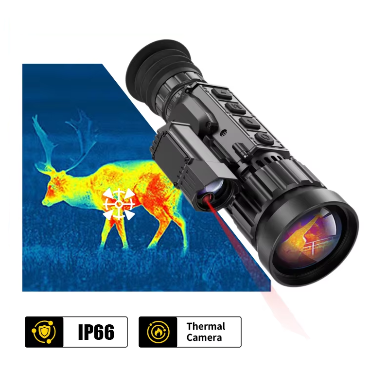 Hunting Thermal Imaging Scope - サーマルイメージングスコープ 384x288 35mm赤外線サーマル単眼鏡 TS-335LRF 長距離暗視装置 アウトドア活動用