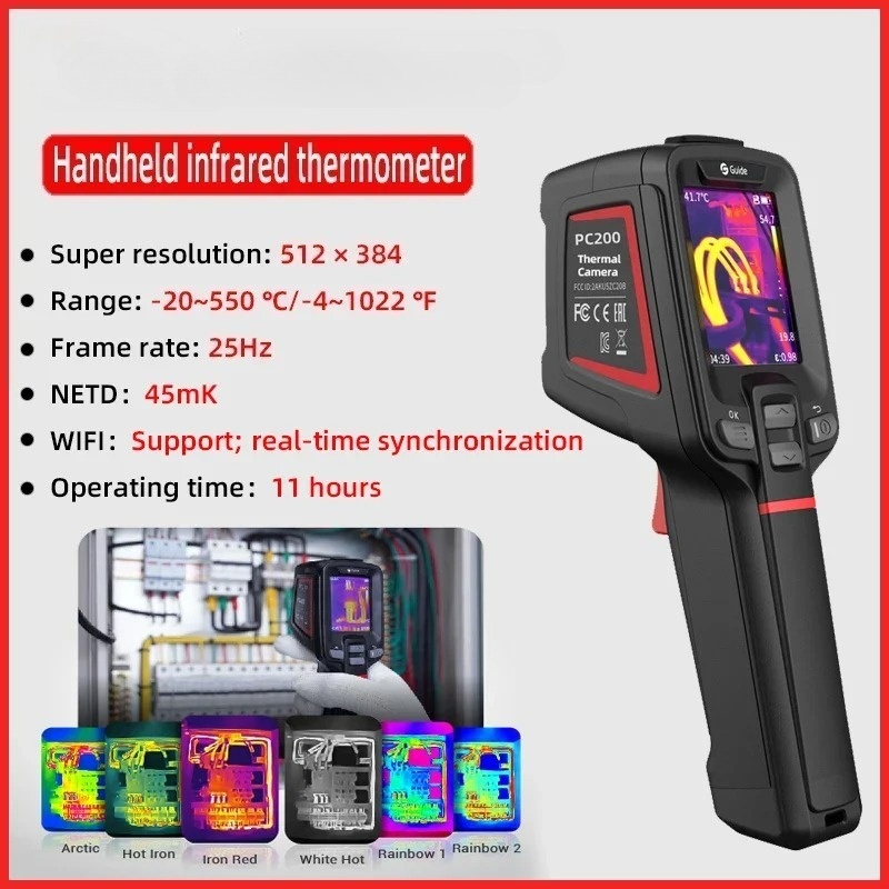 Thermal Imaging Camera 256X192 - 256x192 サーマルカメラ 512X384 スーパー IR WIFI