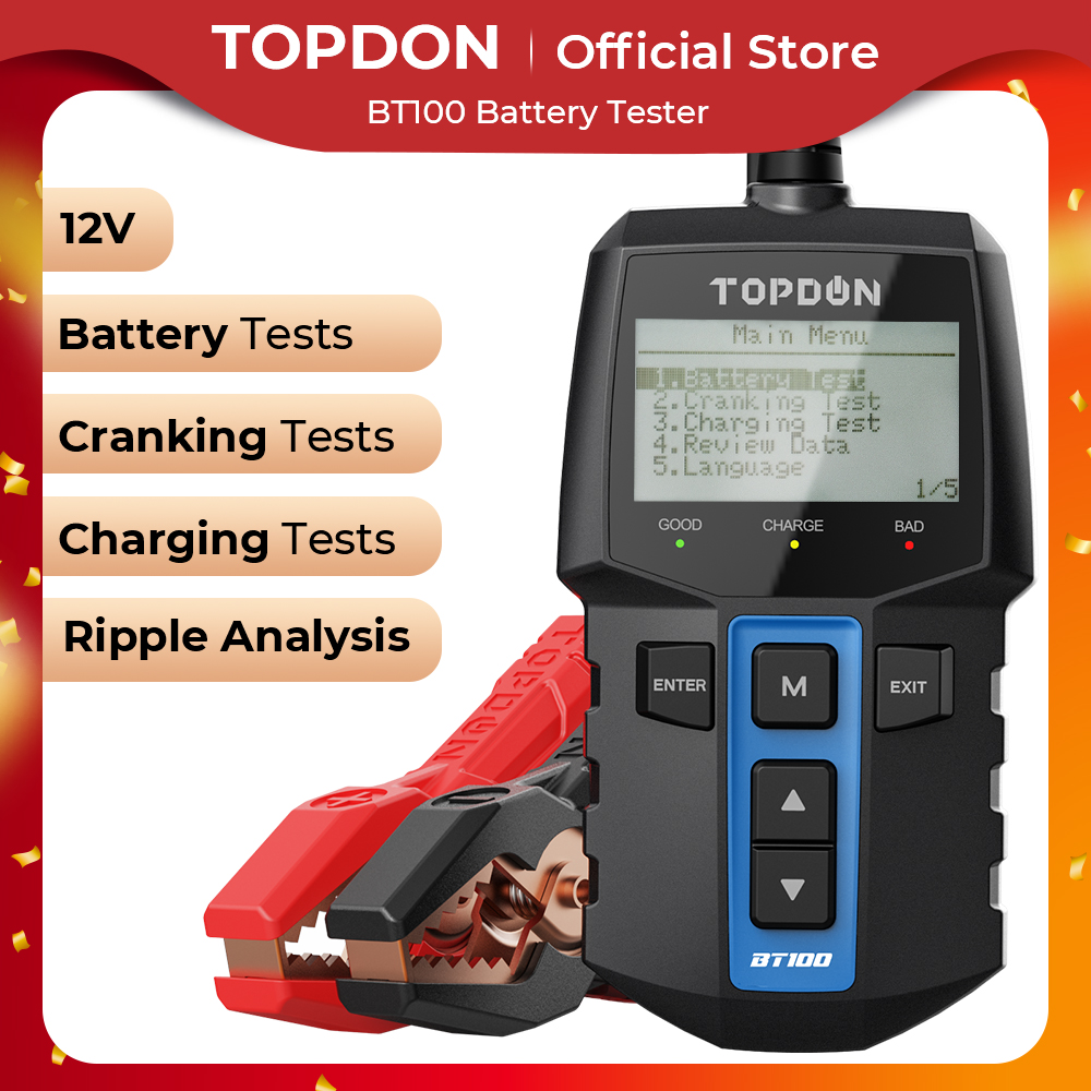 Topdon-車のバッテリーテスター,自動車診断,デジタルア - Topdon Tc001 Thermal Camera のレビューと価格