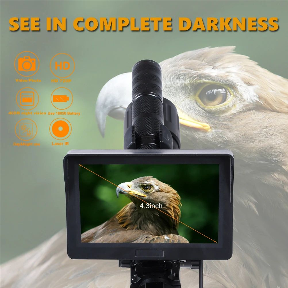 戦術的なナイトビジョンライフル銃オプティクス狩猟ナイトビジョ - Hunting Thermal Imaging Scope のレビューと価格