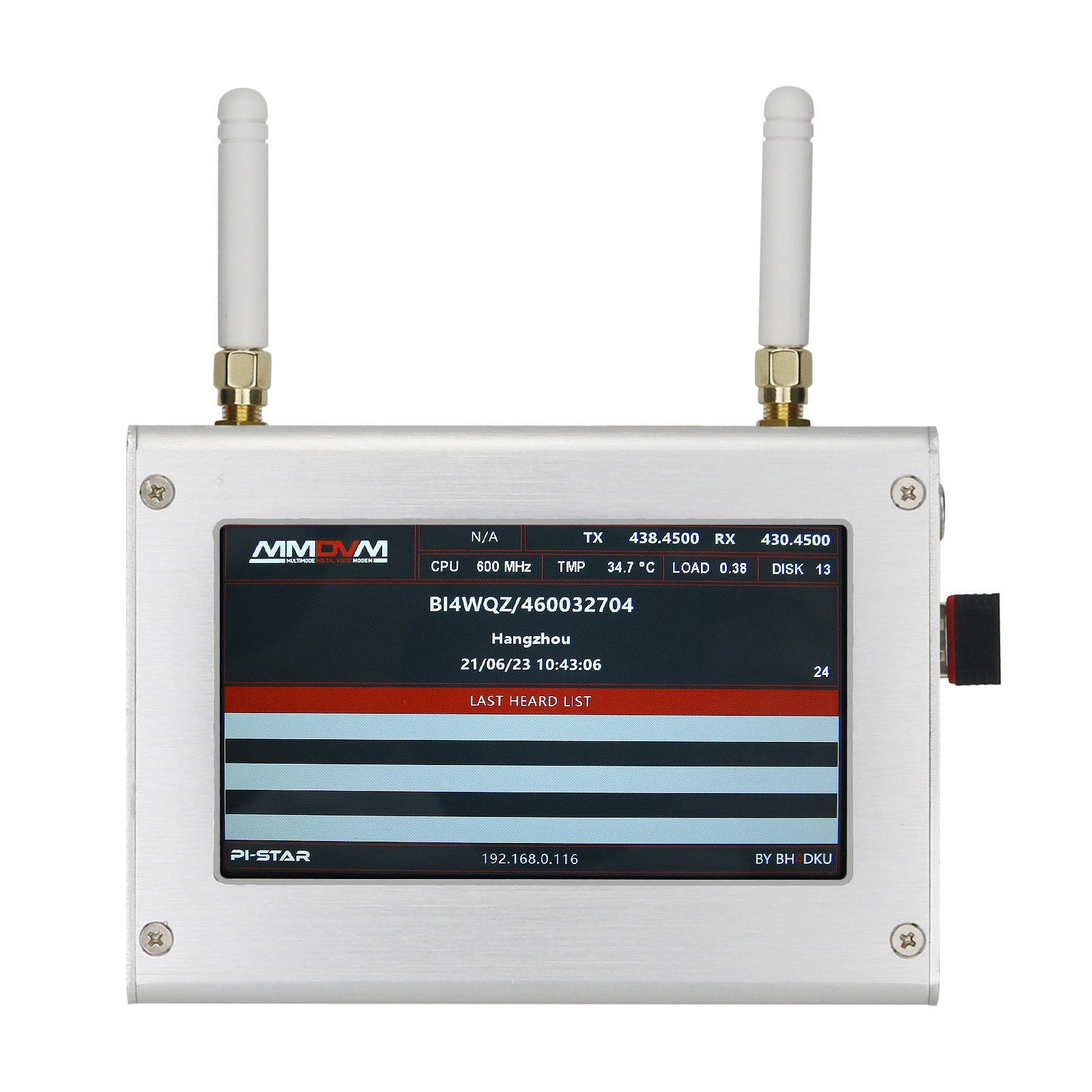 Hamgeek Duplex mmdvmホットスポット、カラ - Topdon Tc001 Thermal Camera のレビューと価格