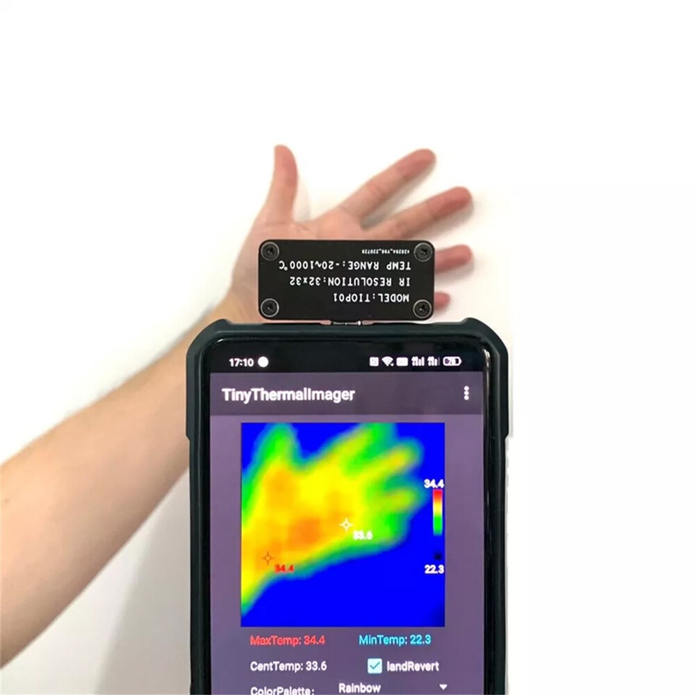 セール中 TIOP01 赤外線サーマルイメージングカメラ I - Tiop01 Thermal Camera のレビューと価格