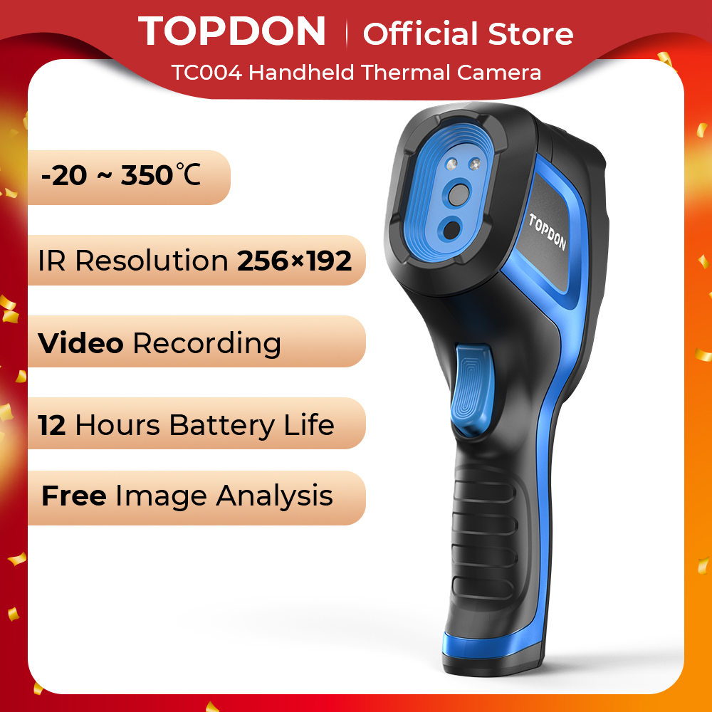 Topdon-画像および画像のカメラ用の高解像度赤外線スキャ - Topdon Tc001 Thermal Camera のレビューと価格