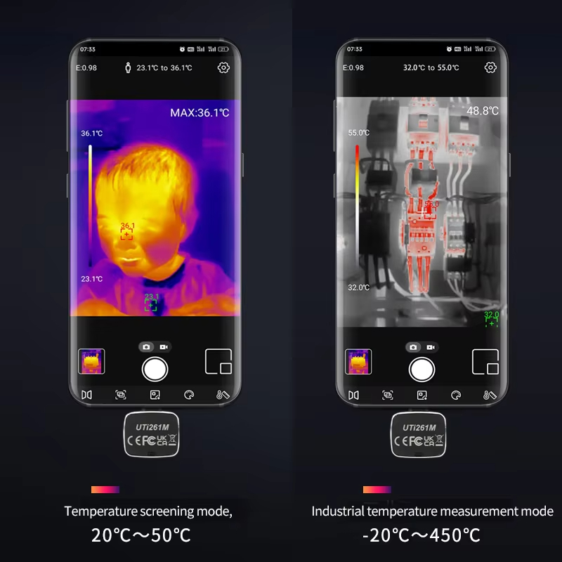 UNI-T UTi261M サーマルカメラ 256x192  - Thermal Imaging Camera 256X192 のレビューと価格