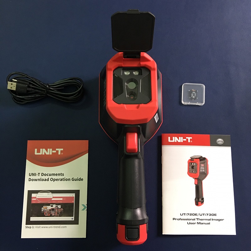 UNI-T UTi720E Wi-Fi対応サーマルカメラ、2 - Thermal Imaging Camera 256X192 のレビューと価格