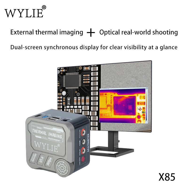 WYLIE X85 4K工業用顕微鏡カメラ、赤外線サーマルイ - Thermal Imager Pcb Repair のレビューと価格