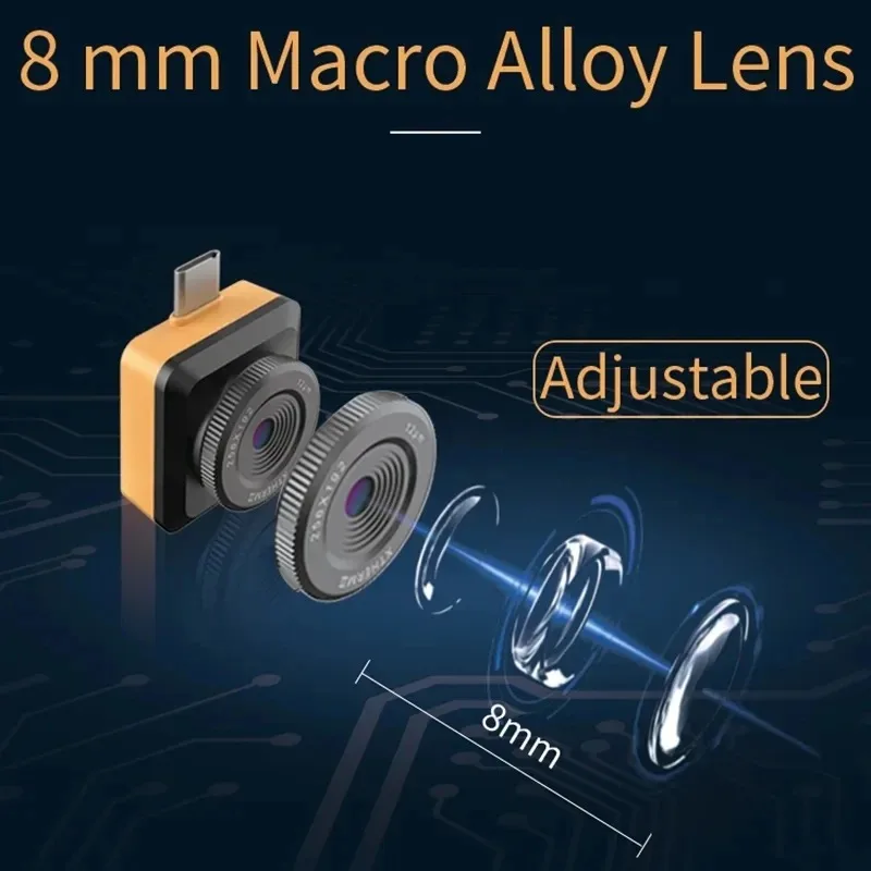 サーマルカメラアナライザー,サーマルカメラマザーボード,xi - Infiray P2 Pro Macro Lens のレビューと価格
